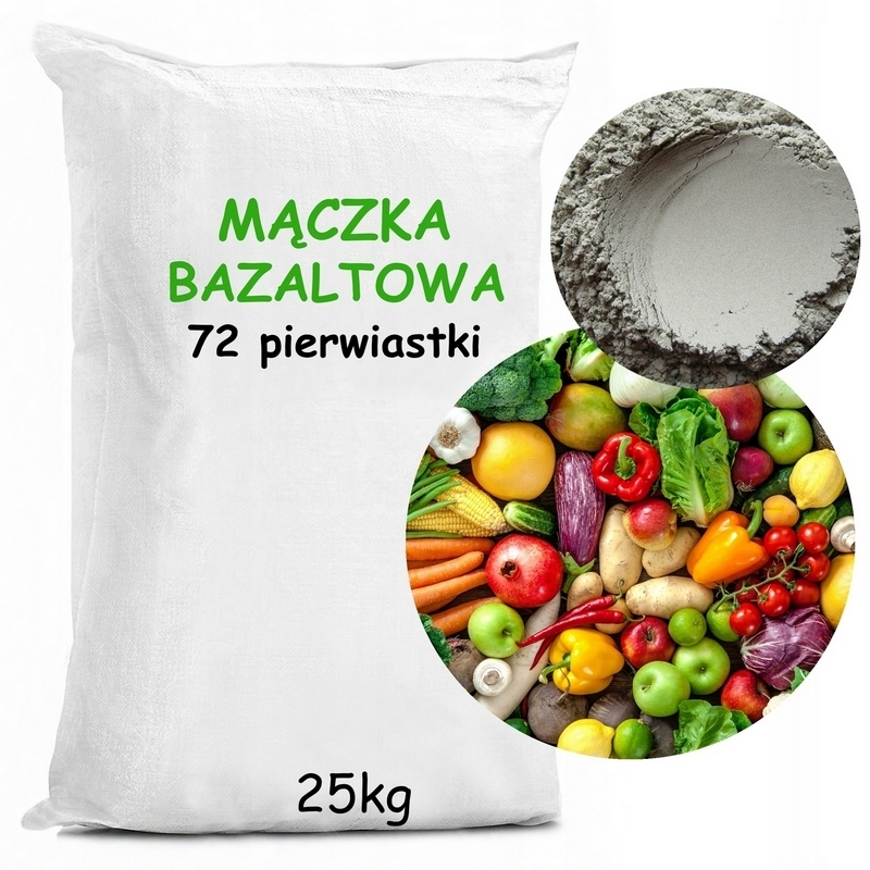 Organické hnojivo, prírodný bazaltový prášok 25 kg